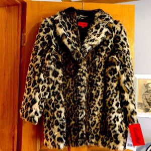 Leopard print new coat